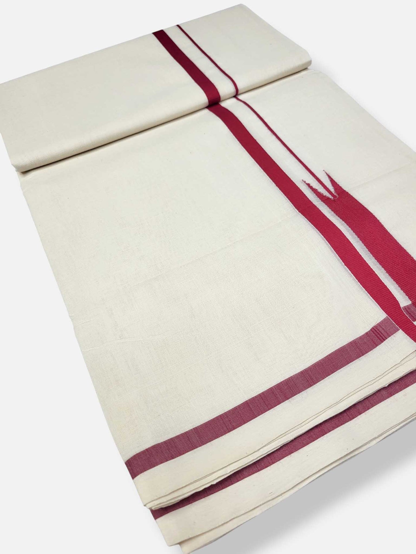 Kerala Premium Balaramapuram Handloom Dhoti/Mundu for Men