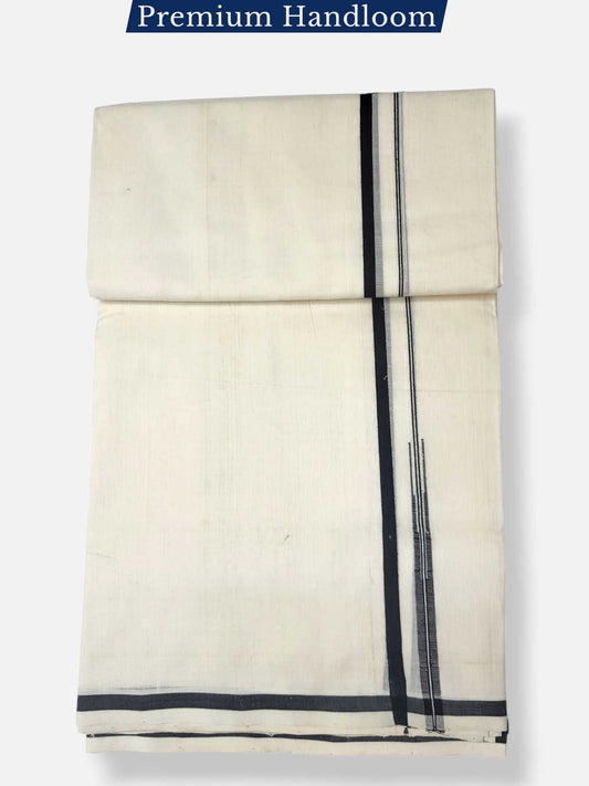 Kerala Premium Balaramapuram Handloom Dhoti/Mundu for Men