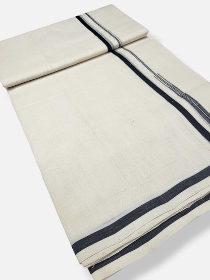 Kerala Premium Balaramapuram Handloom Dhoti/Mundu for Men