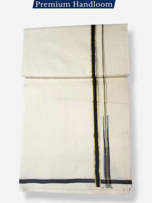 Kerala Premium Balaramapuram Handloom Dhoti/Mundu for Men