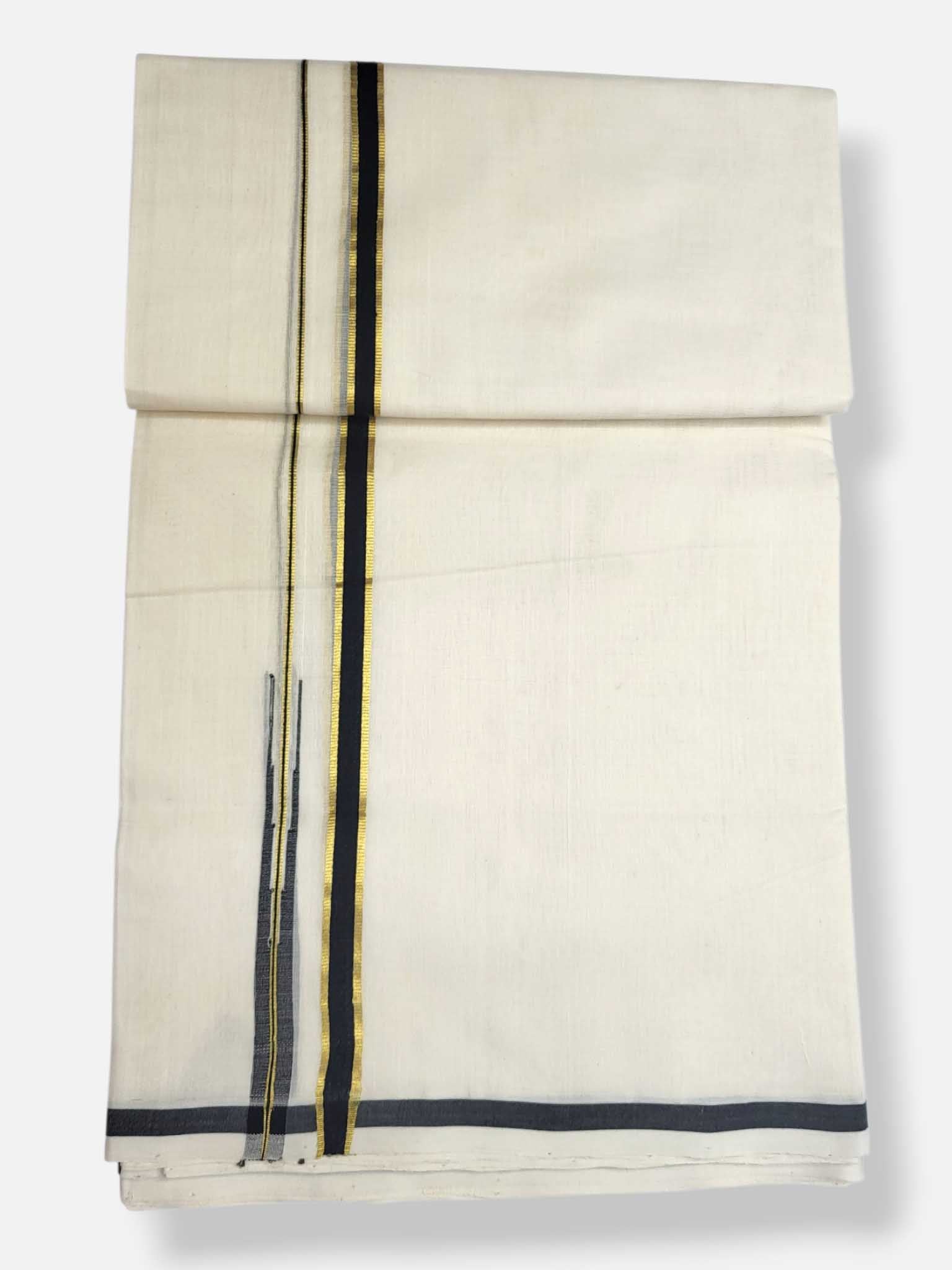 Kerala Premium Balaramapuram Handloom Dhoti/Mundu for Men