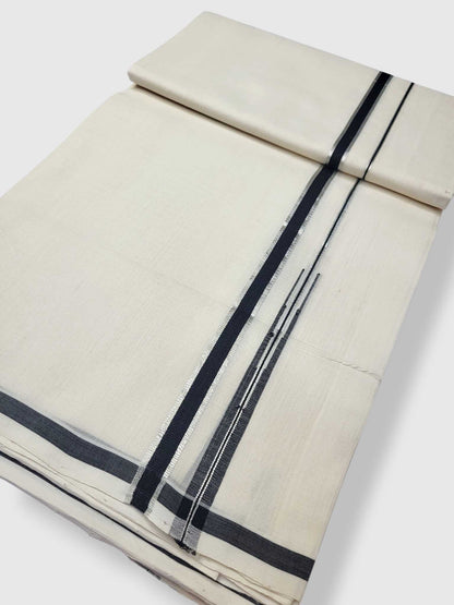 Kerala Premium Balaramapuram Handloom Dhoti/Mundu for Men