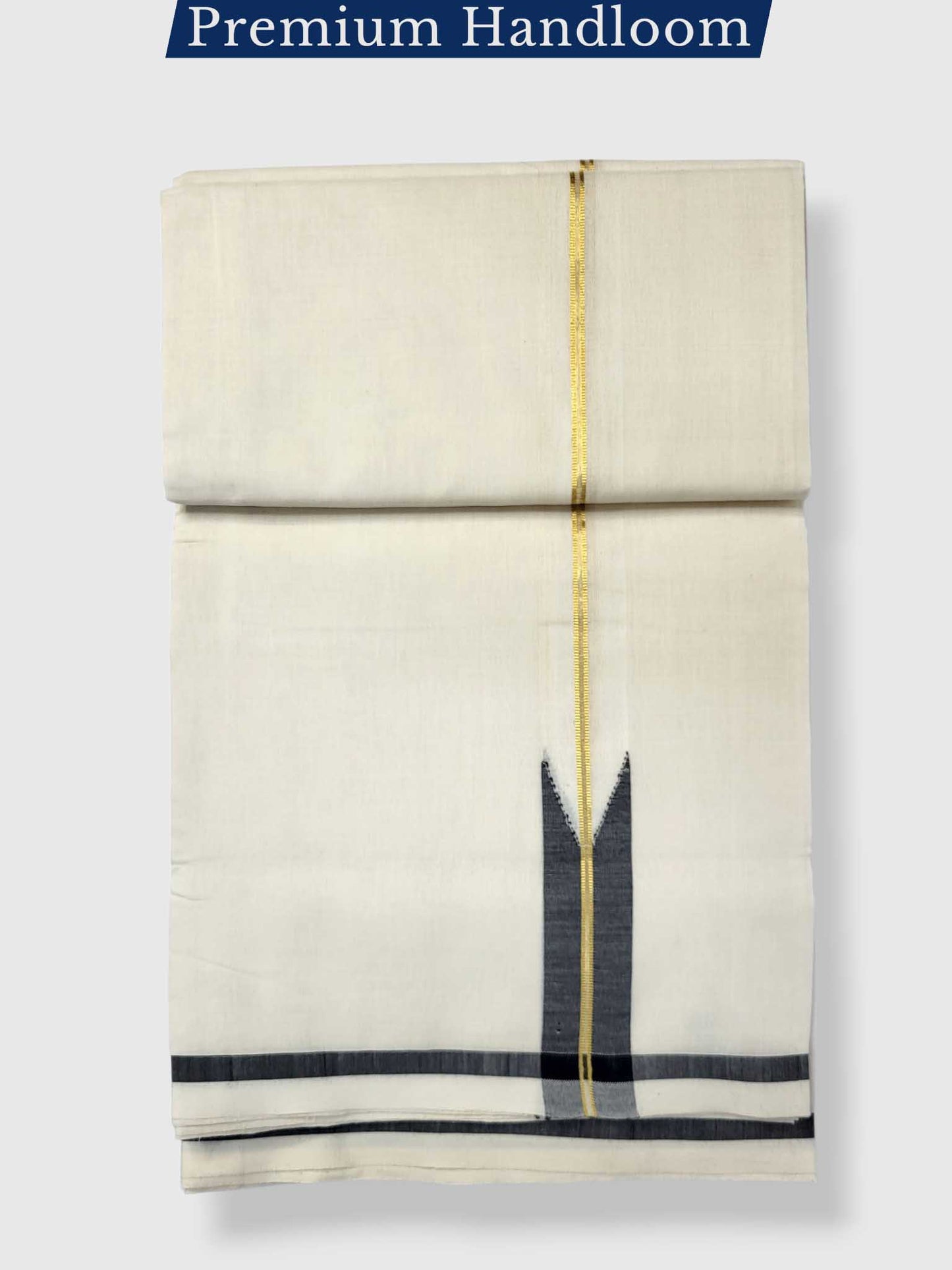 Kerala Premium Balaramapuram Handloom Dhoti/Mundu for Men
