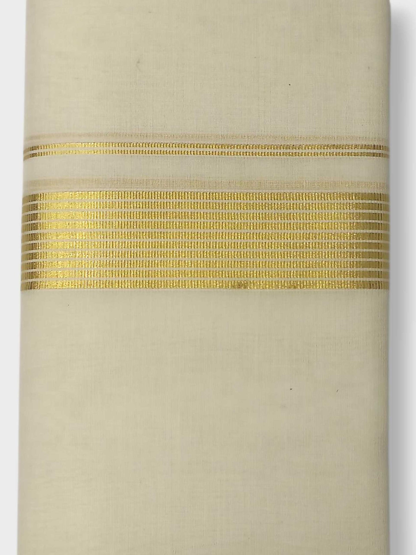 Premium Wedding Handloom Balaramapuram Unaakupaavu Kasavu Mundu for Men