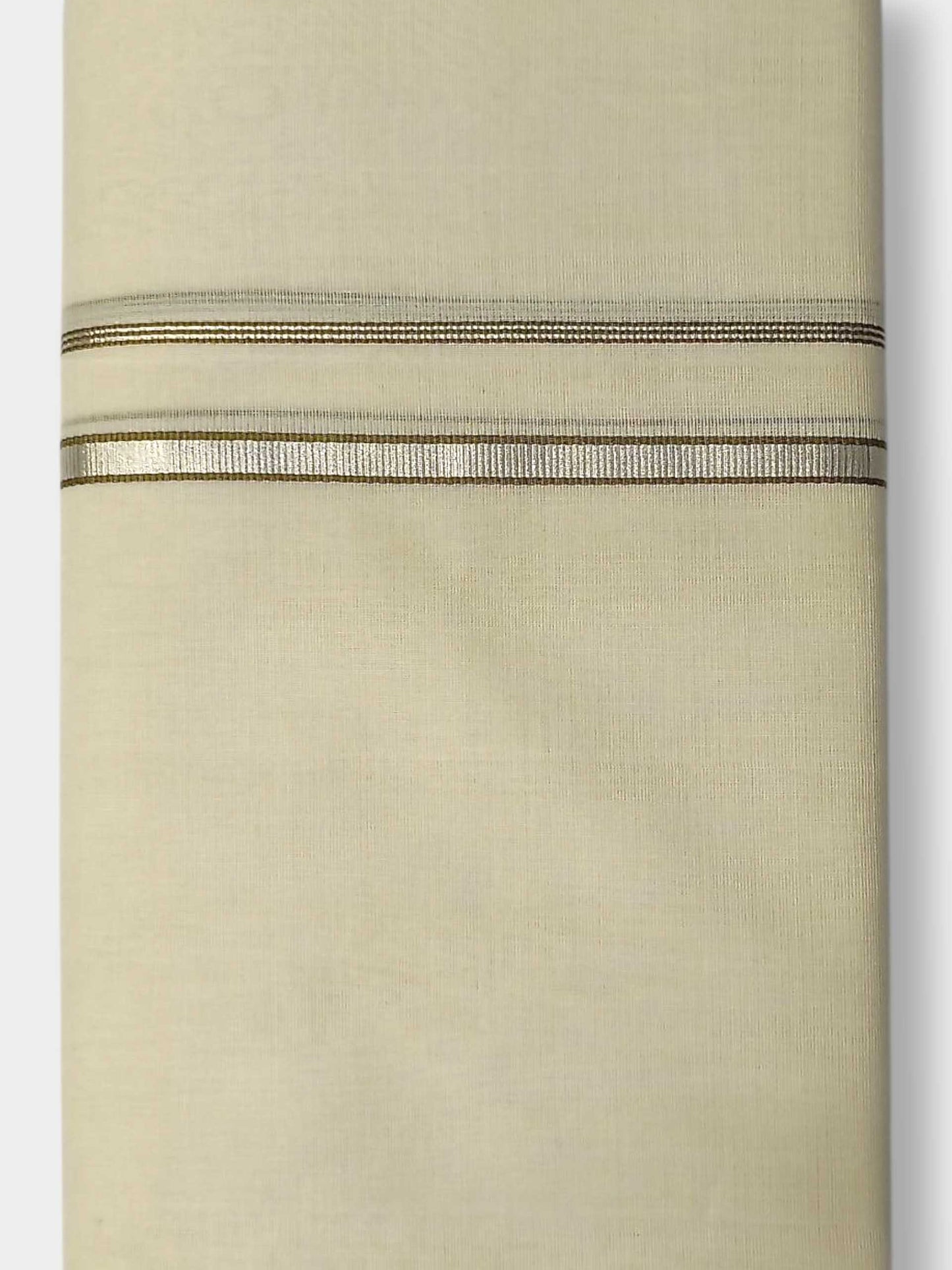 Premium Wedding Handloom Balaramapuram Unaakupaavu Kasavu Mundu for Men