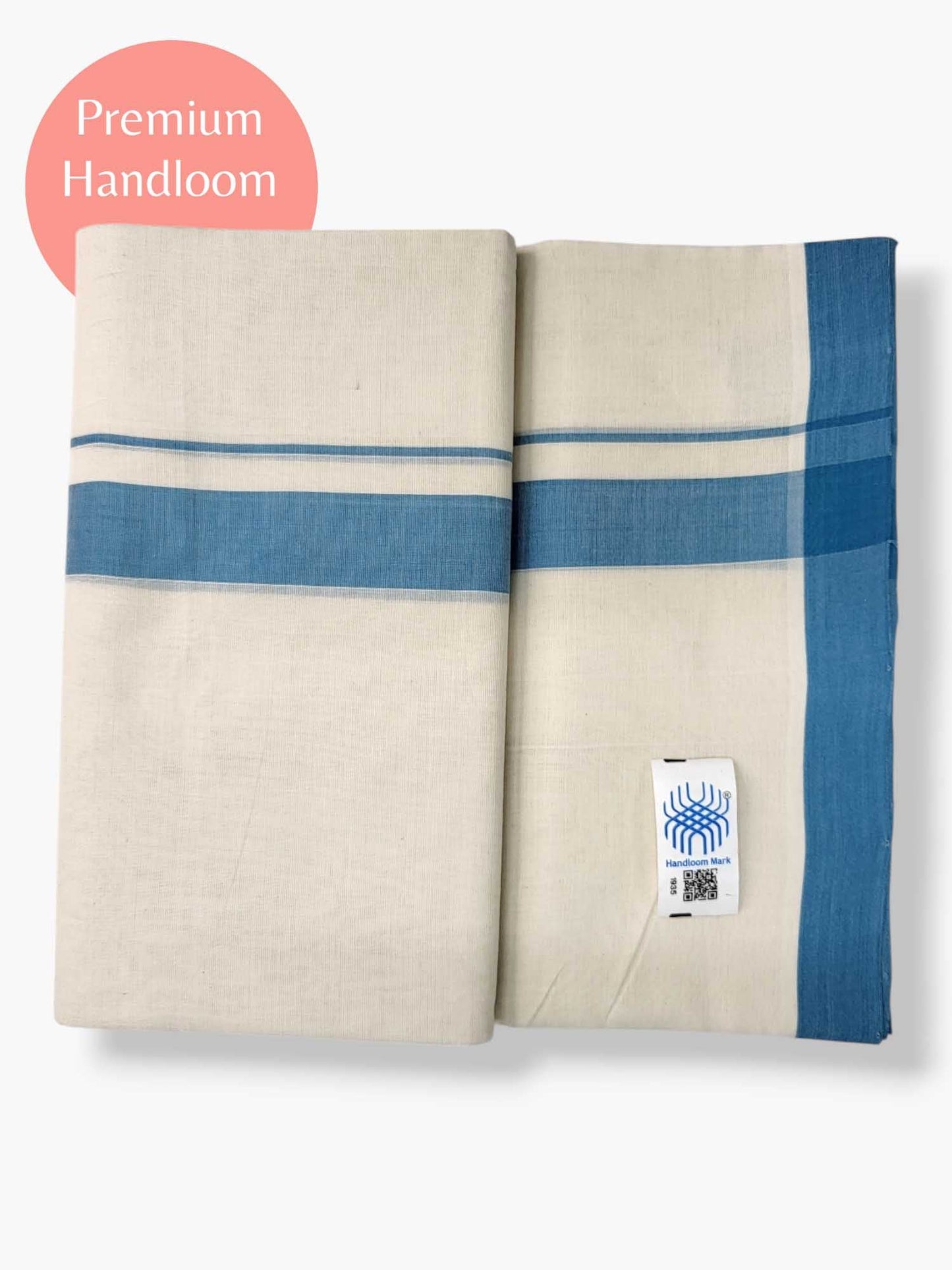 Kerala Premium Balaramapuram Handloom Dhoti/Mundu for Men