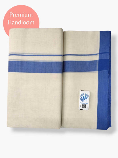 Kerala Premium Balaramapuram Handloom Dhoti/Mundu for Men