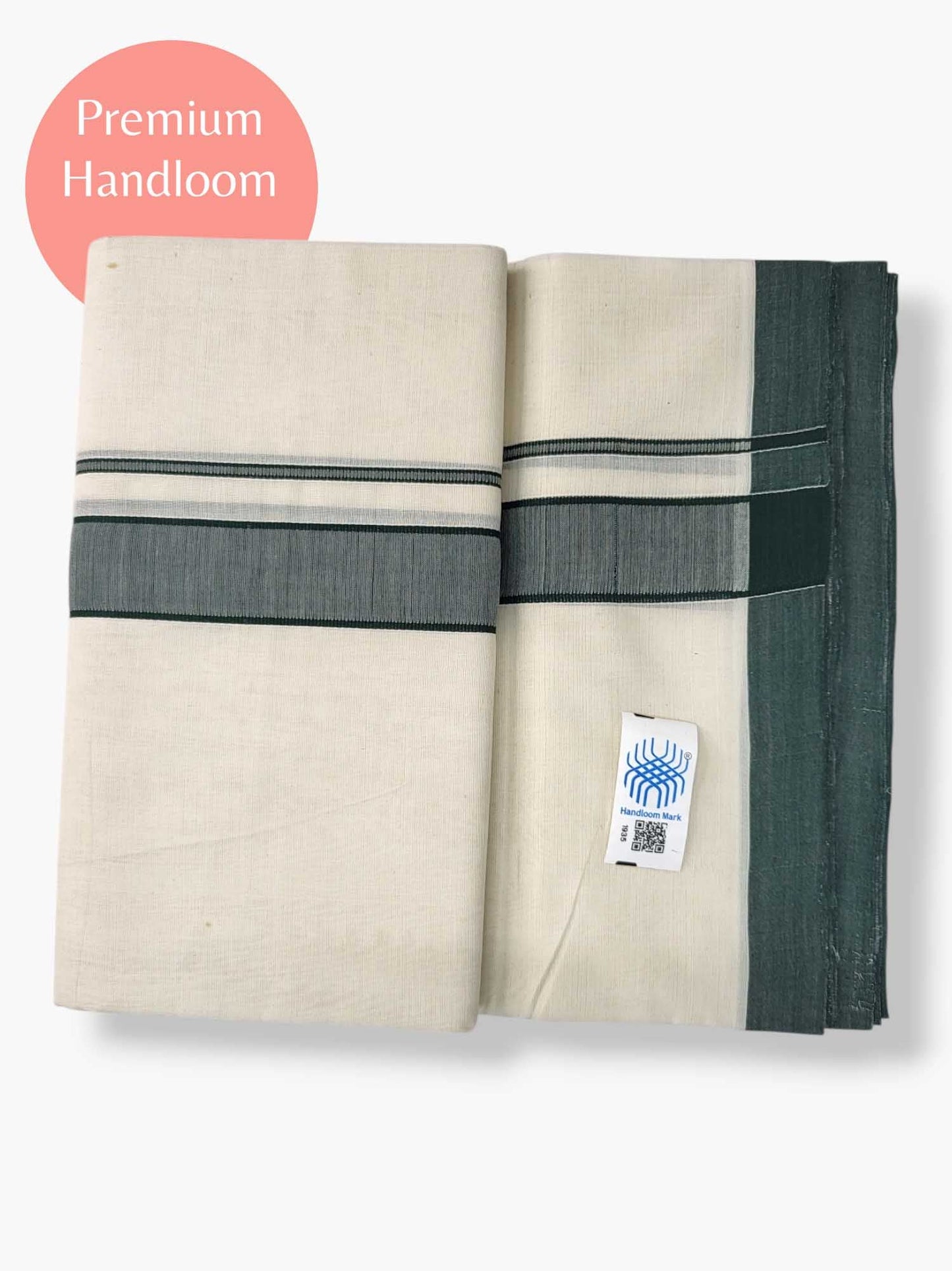 Kerala Premium Balaramapuram Handloom Dhoti/Mundu for Men