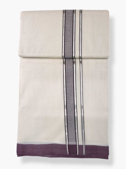 Kerala Premium Balaramapuram Handloom Dhoti/Mundu for Men