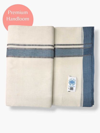 Kerala Premium Balaramapuram Handloom Dhoti/Mundu for Men