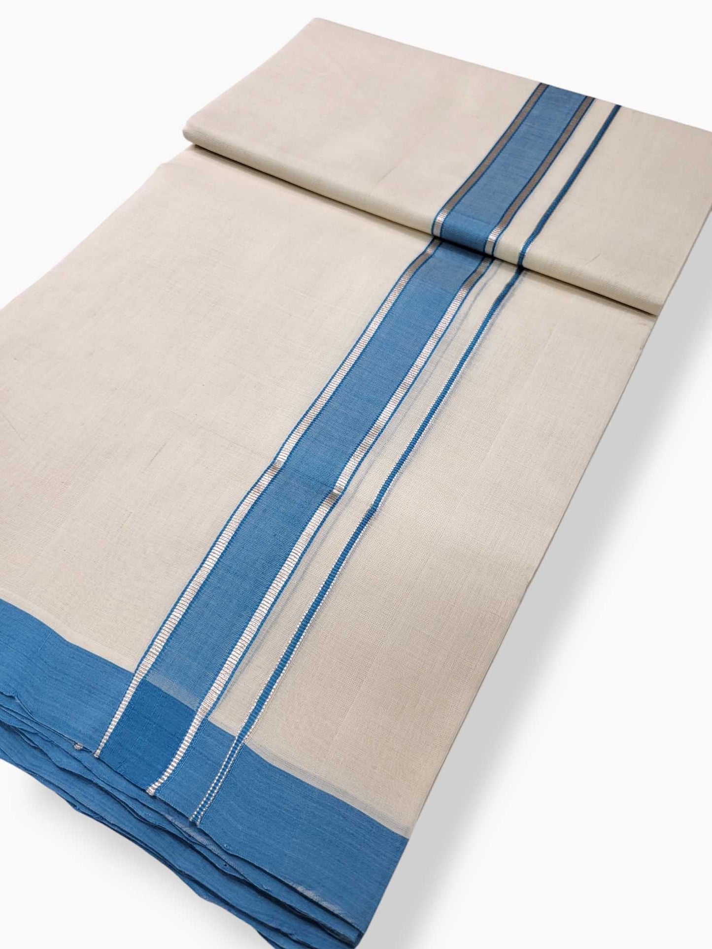 Kerala Premium Balaramapuram Handloom Dhoti/Mundu for Men