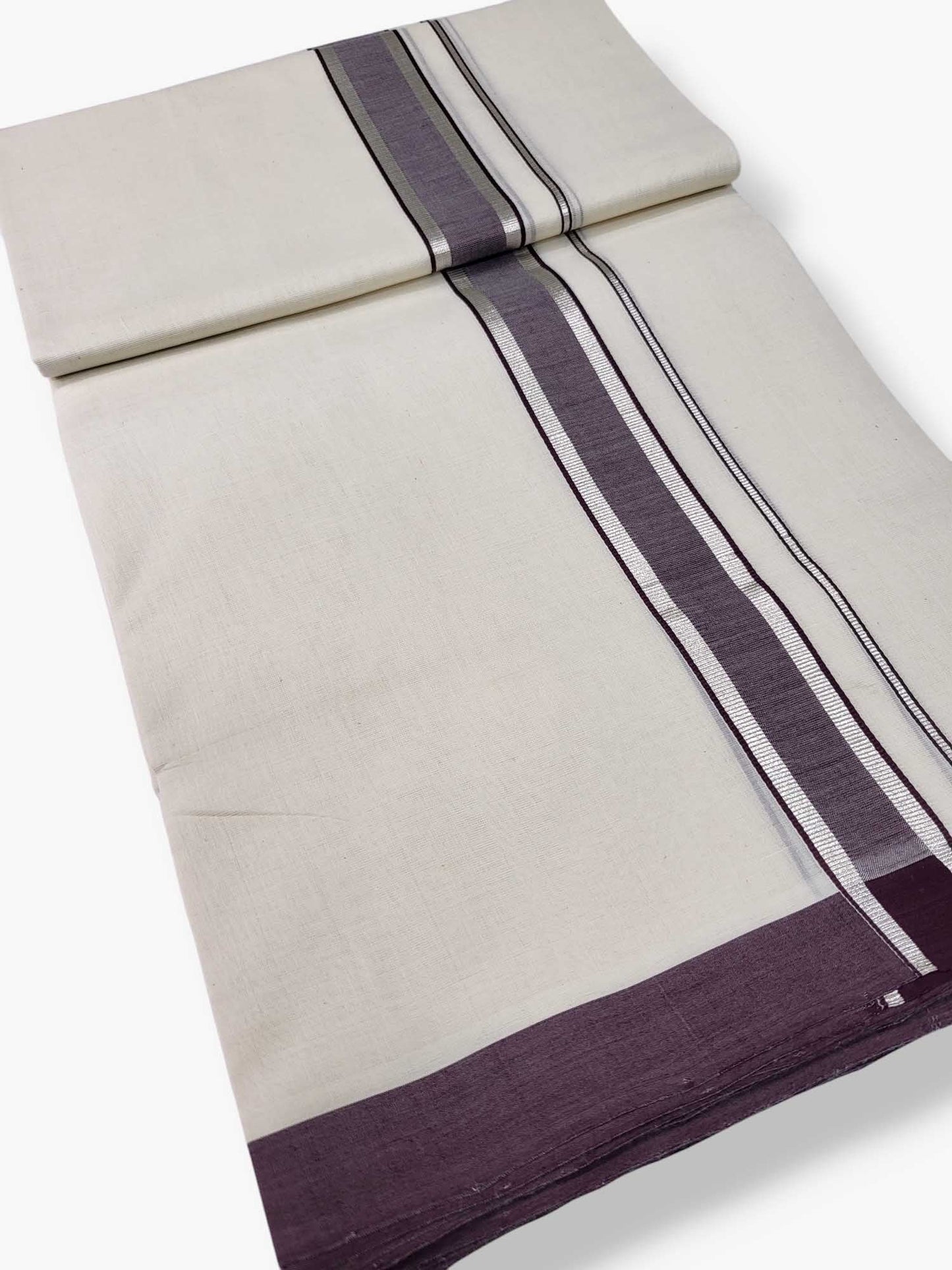 Kerala Premium Balaramapuram Handloom Dhoti/Mundu for Men