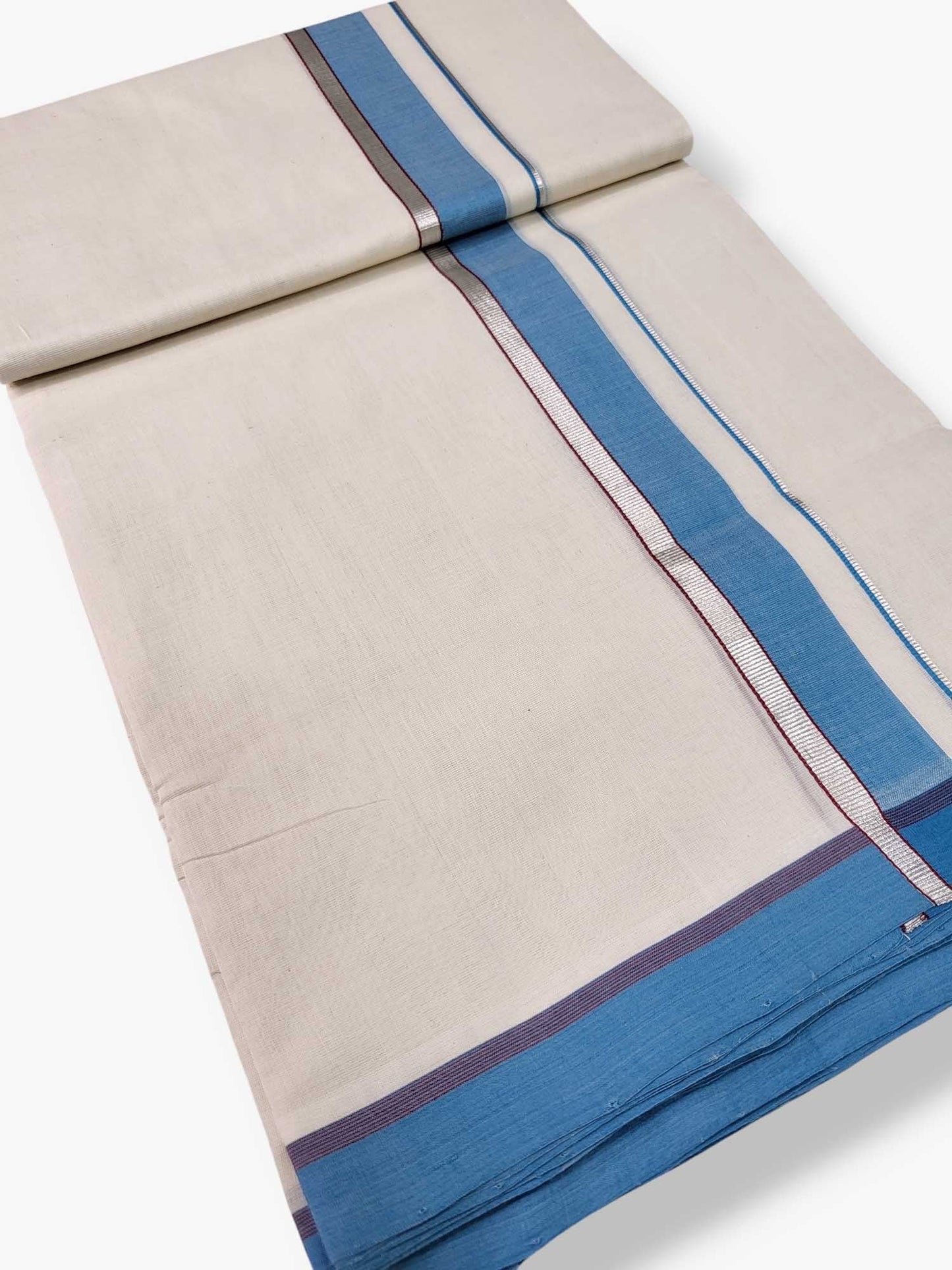 Kerala Premium Balaramapuram Handloom Dhoti/Mundu for Men