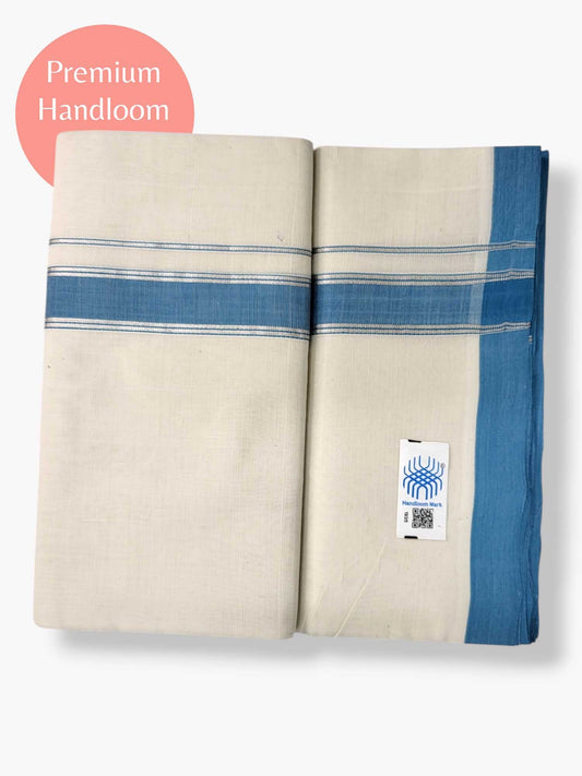 Kerala Premium Balaramapuram Handloom Dhoti/Mundu for Men