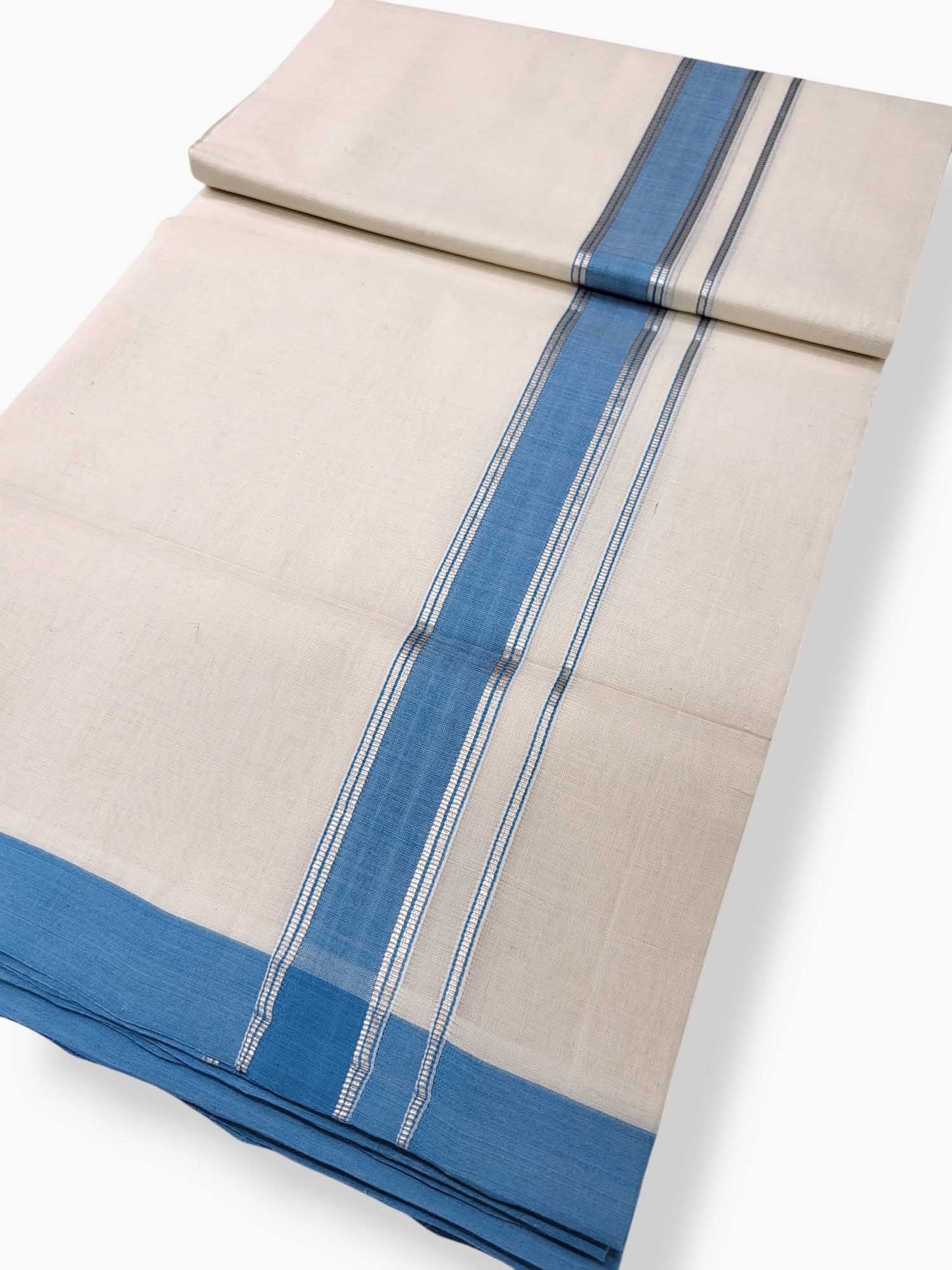 Kerala Premium Balaramapuram Handloom Dhoti/Mundu for Men