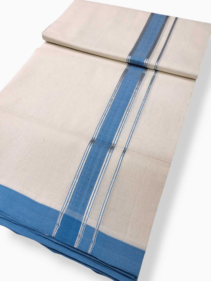 Kerala Premium Balaramapuram Handloom Dhoti/Mundu for Men