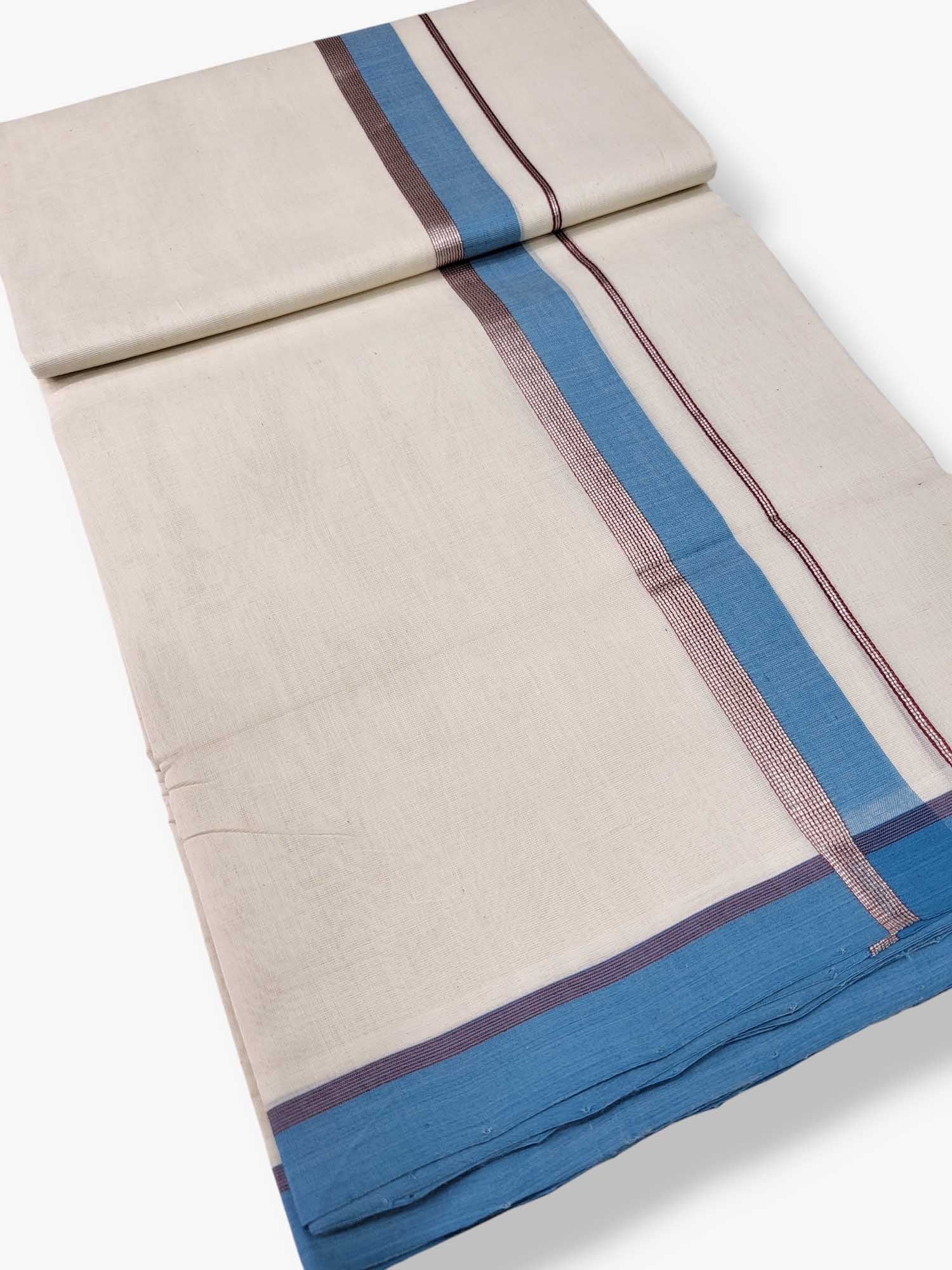 Kerala Premium Balaramapuram Handloom Dhoti/Mundu for Men