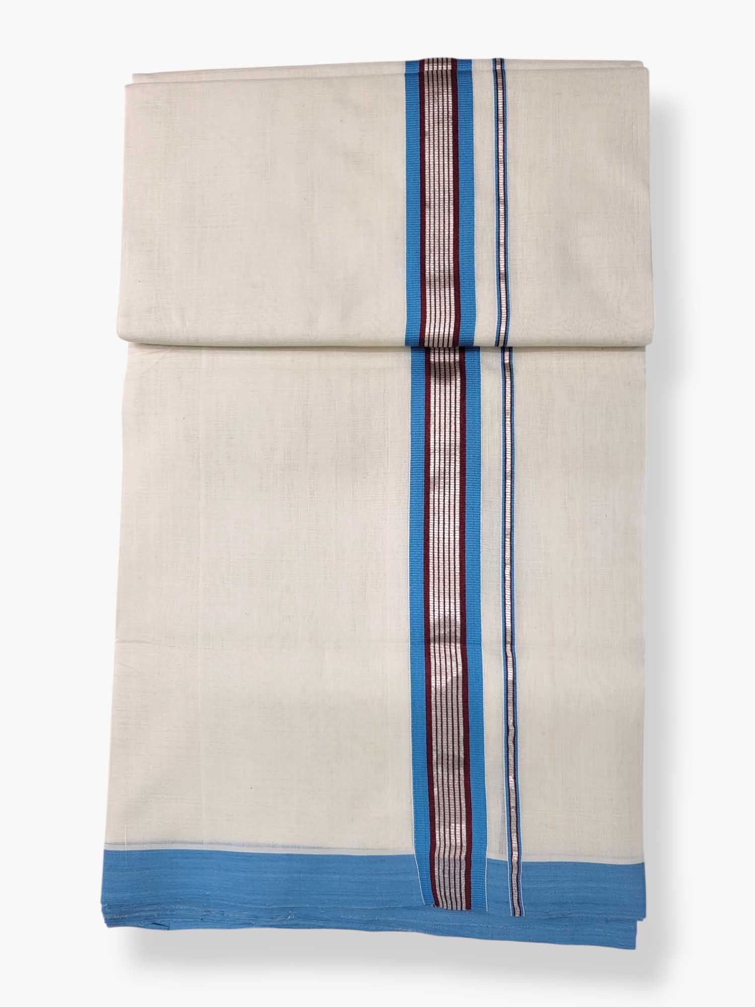 Kerala Premium Balaramapuram Handloom Dhoti/Mundu for Men