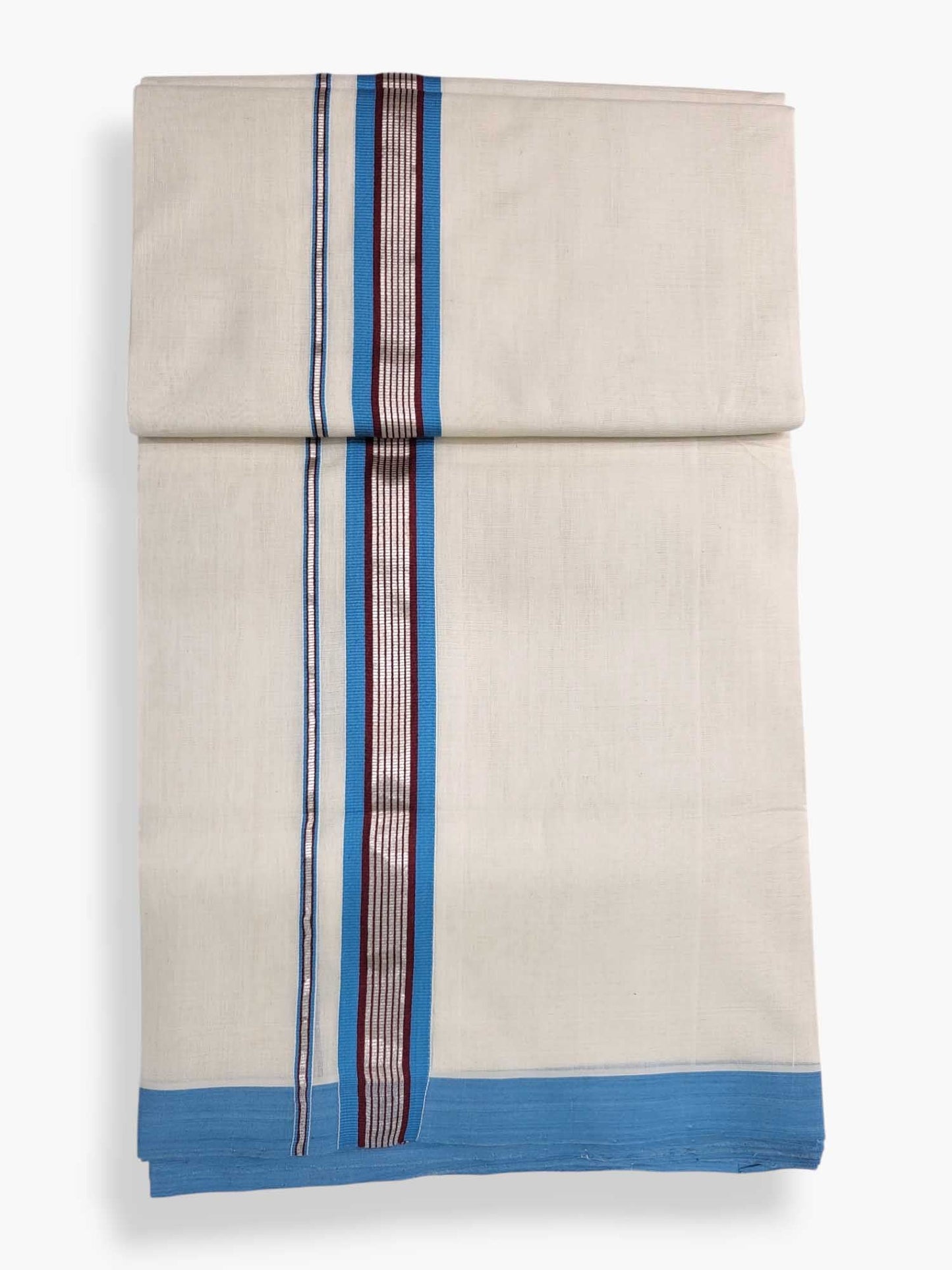 Kerala Premium Balaramapuram Handloom Dhoti/Mundu for Men