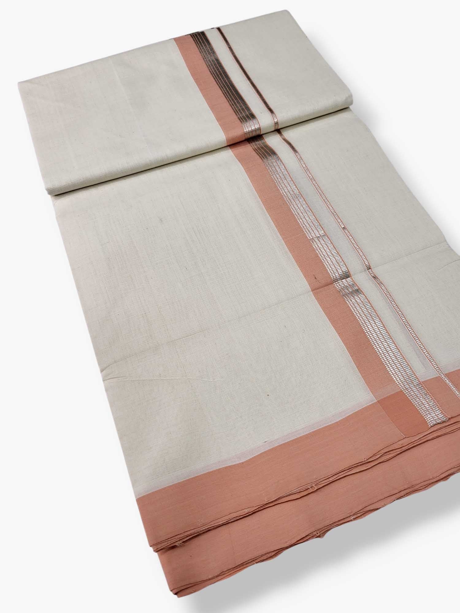 Kerala Premium Balaramapuram Handloom Dhoti/Mundu for Men