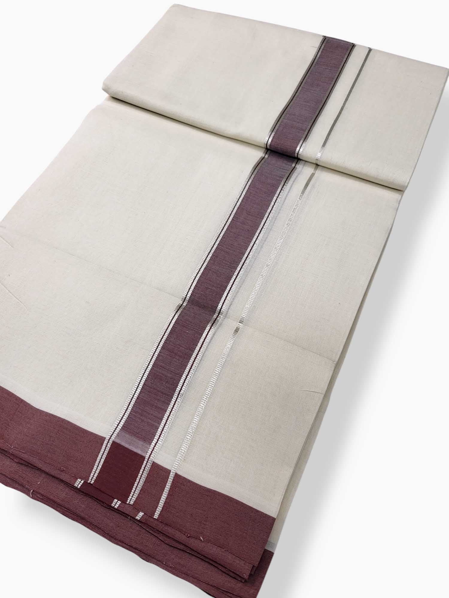 Kerala Premium Balaramapuram Handloom Dhoti/Mundu for Men