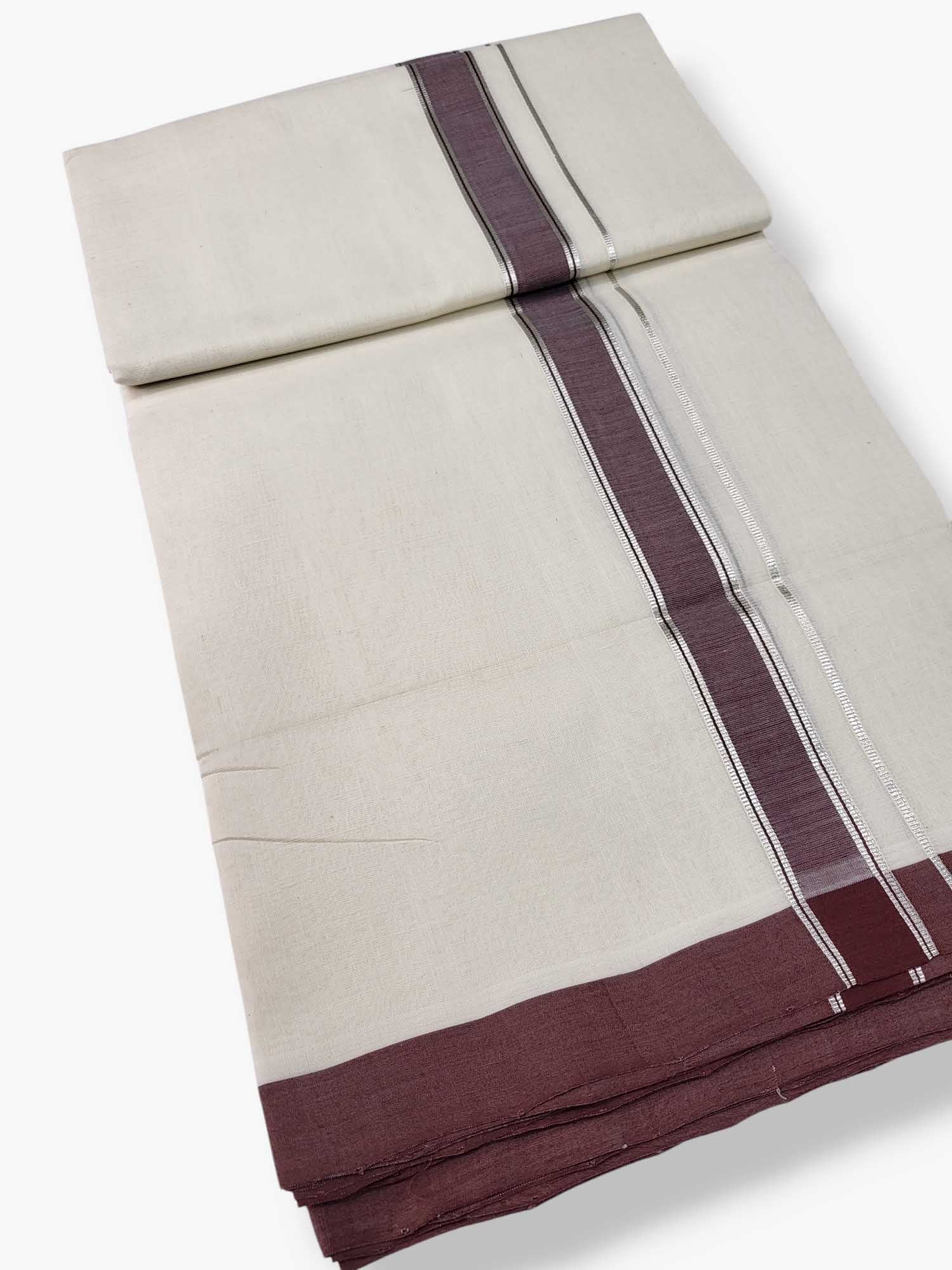 Kerala Premium Balaramapuram Handloom Dhoti/Mundu for Men