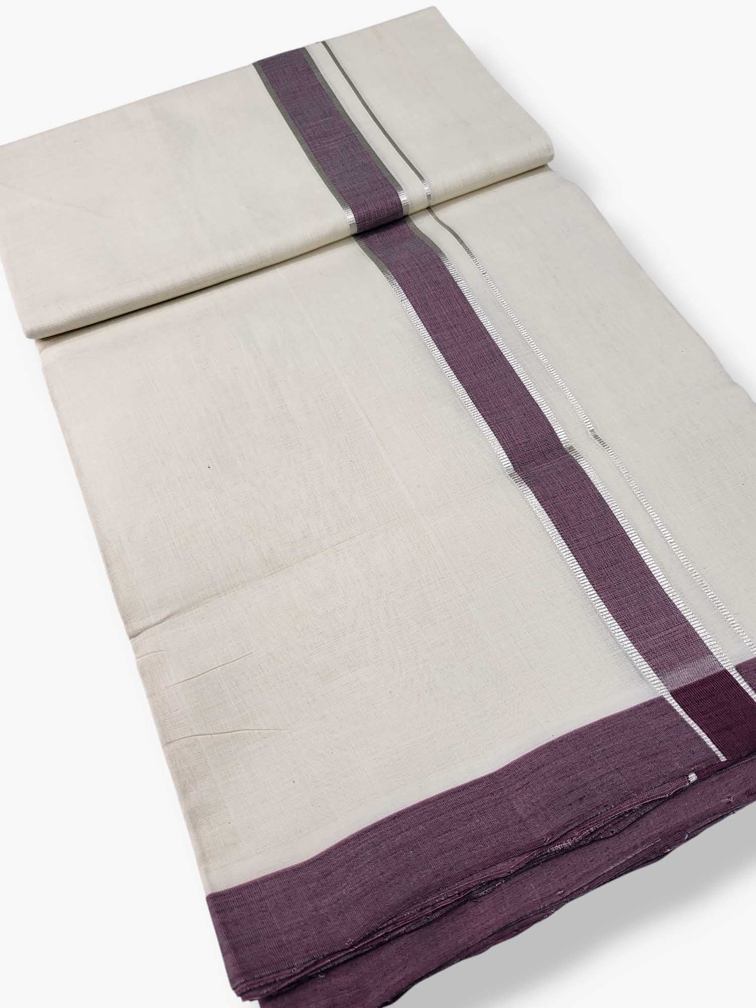 Kerala Premium Balaramapuram Handloom Dhoti/Mundu for Men