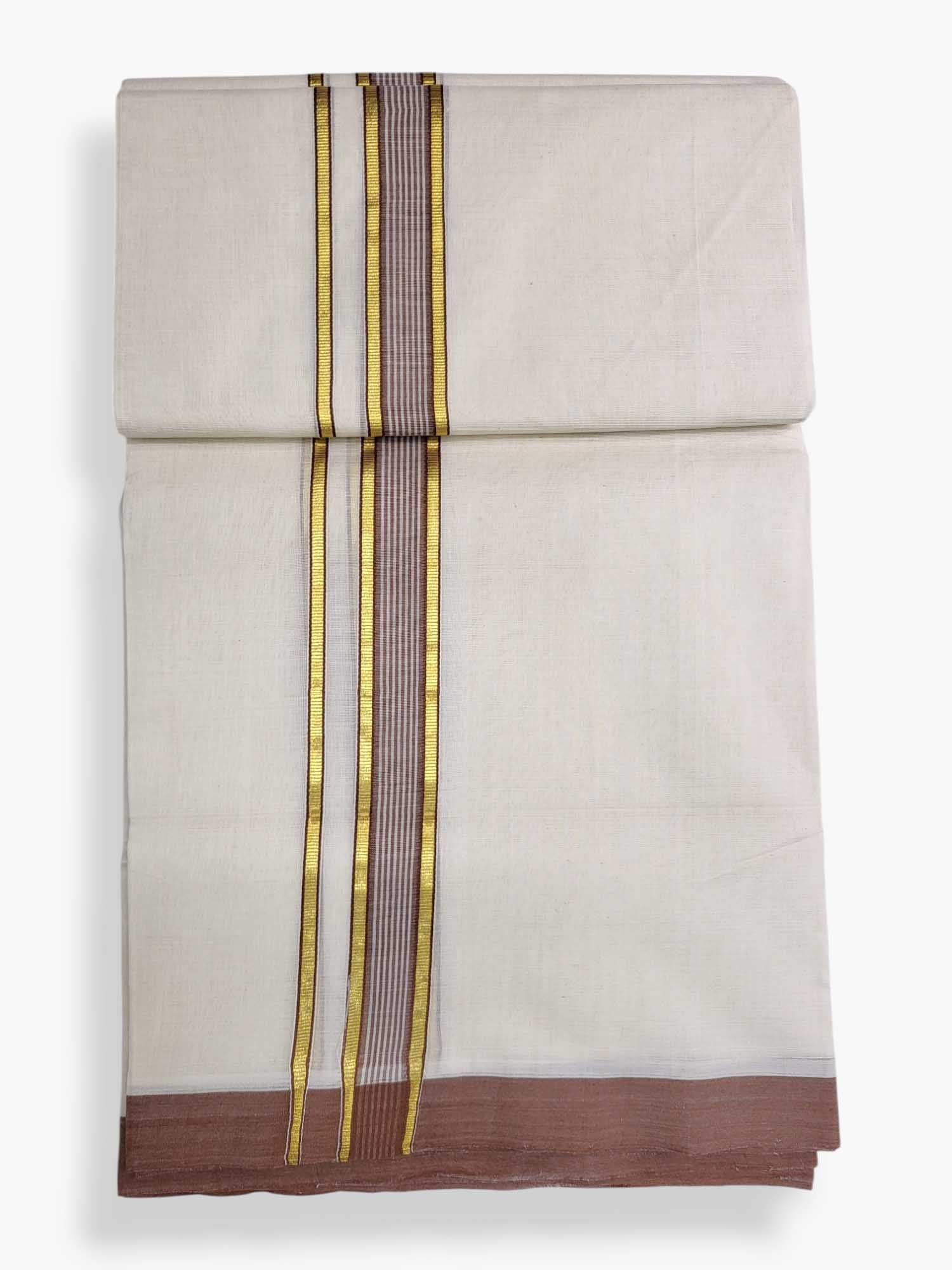 Kerala Premium Balaramapuram Handloom Dhoti/Mundu for Men