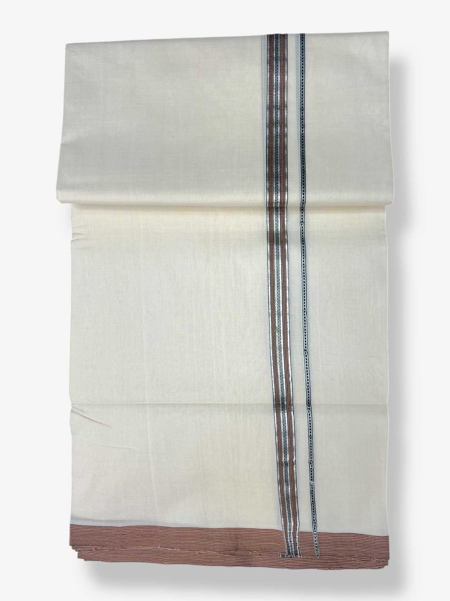 Kerala Premium Balaramapuram Handloom Dhoti/Mundu for Men