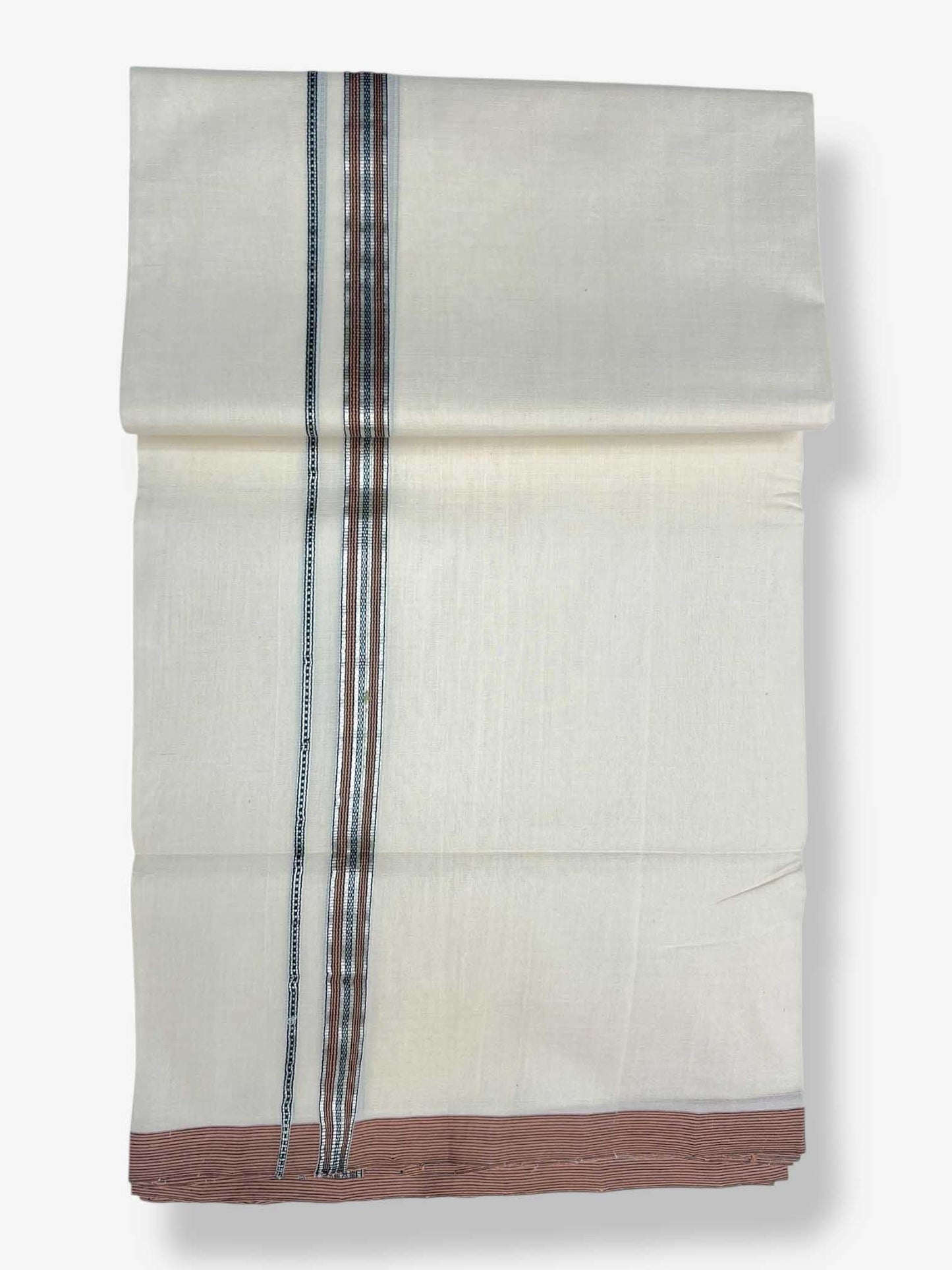 Kerala Premium Balaramapuram Handloom Dhoti/Mundu for Men