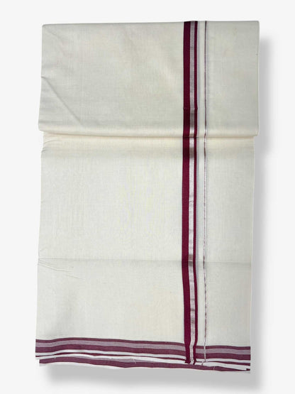 Kerala Premium Balaramapuram Handloom Dhoti/Mundu for Men