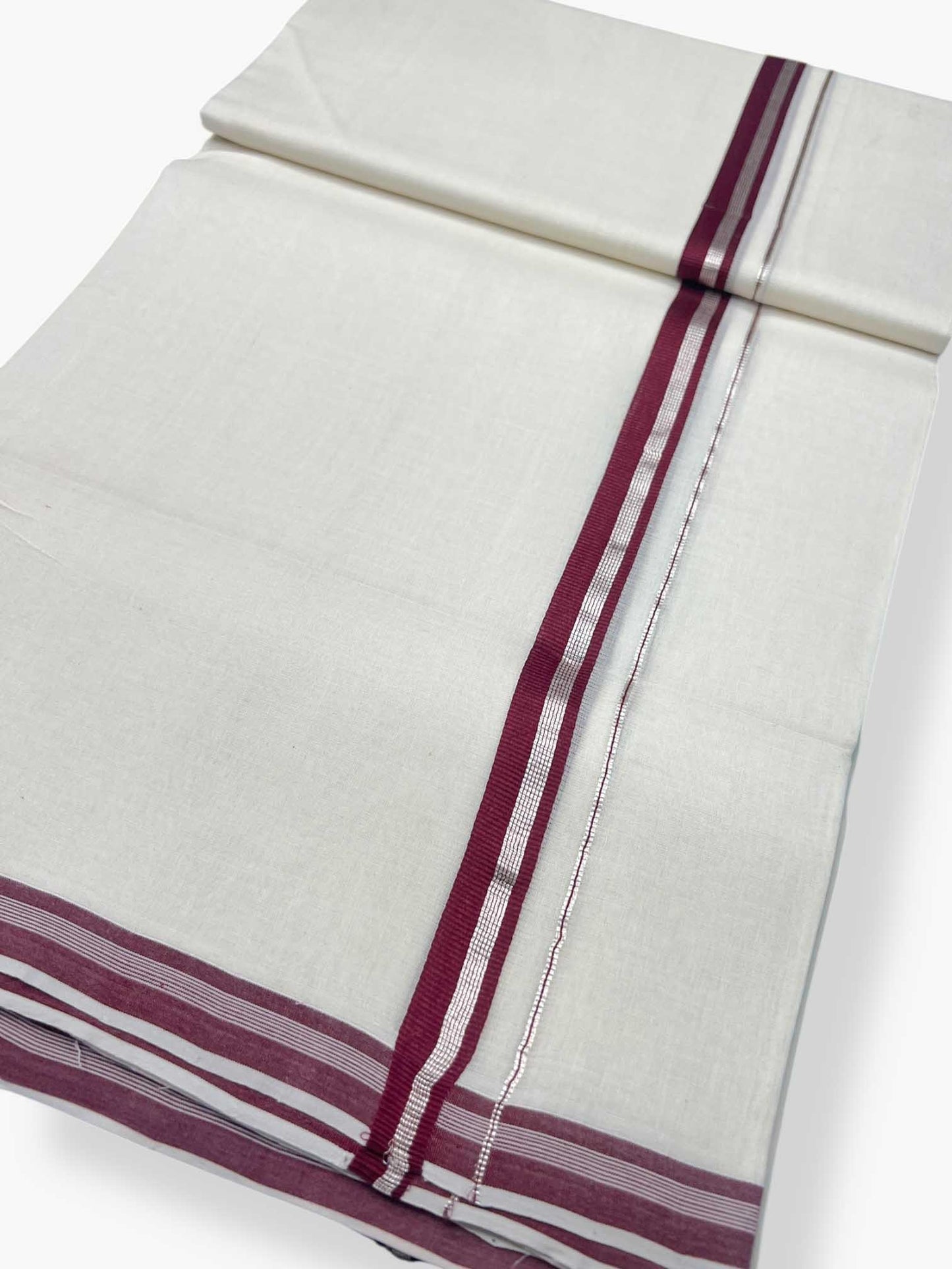 Kerala Premium Balaramapuram Handloom Dhoti/Mundu for Men