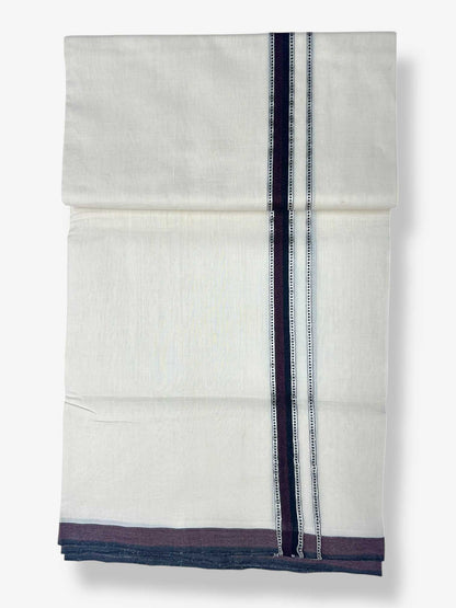 Kerala Premium Balaramapuram Handloom Dhoti/Mundu for Men