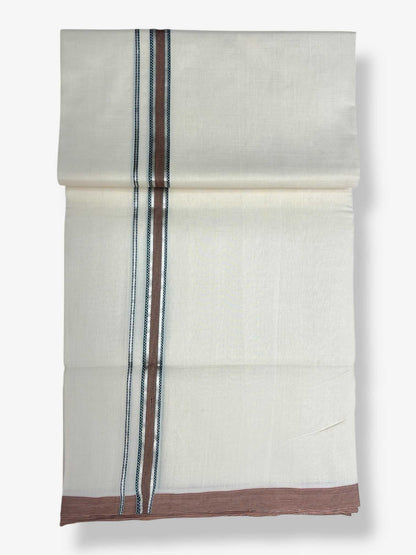 Kerala Premium Balaramapuram Handloom Dhoti/Mundu for Men