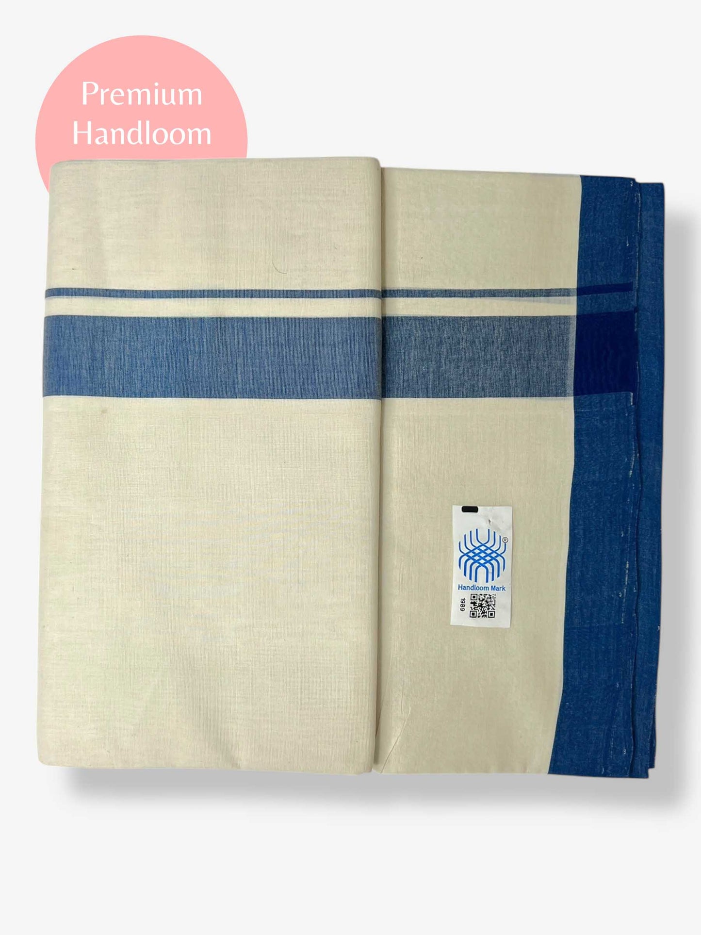 Kerala Premium Balaramapuram Handloom Dhoti/Mundu for Men