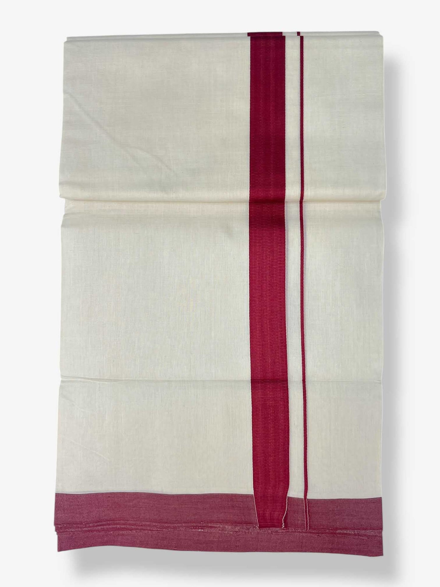 Kerala Premium Balaramapuram Handloom Dhoti/Mundu for Men