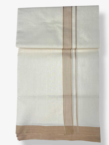 Kerala Premium Balaramapuram Handloom Dhoti/Mundu for Men