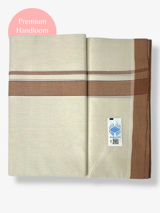 Kerala Premium Balaramapuram Handloom Dhoti/Mundu for Men