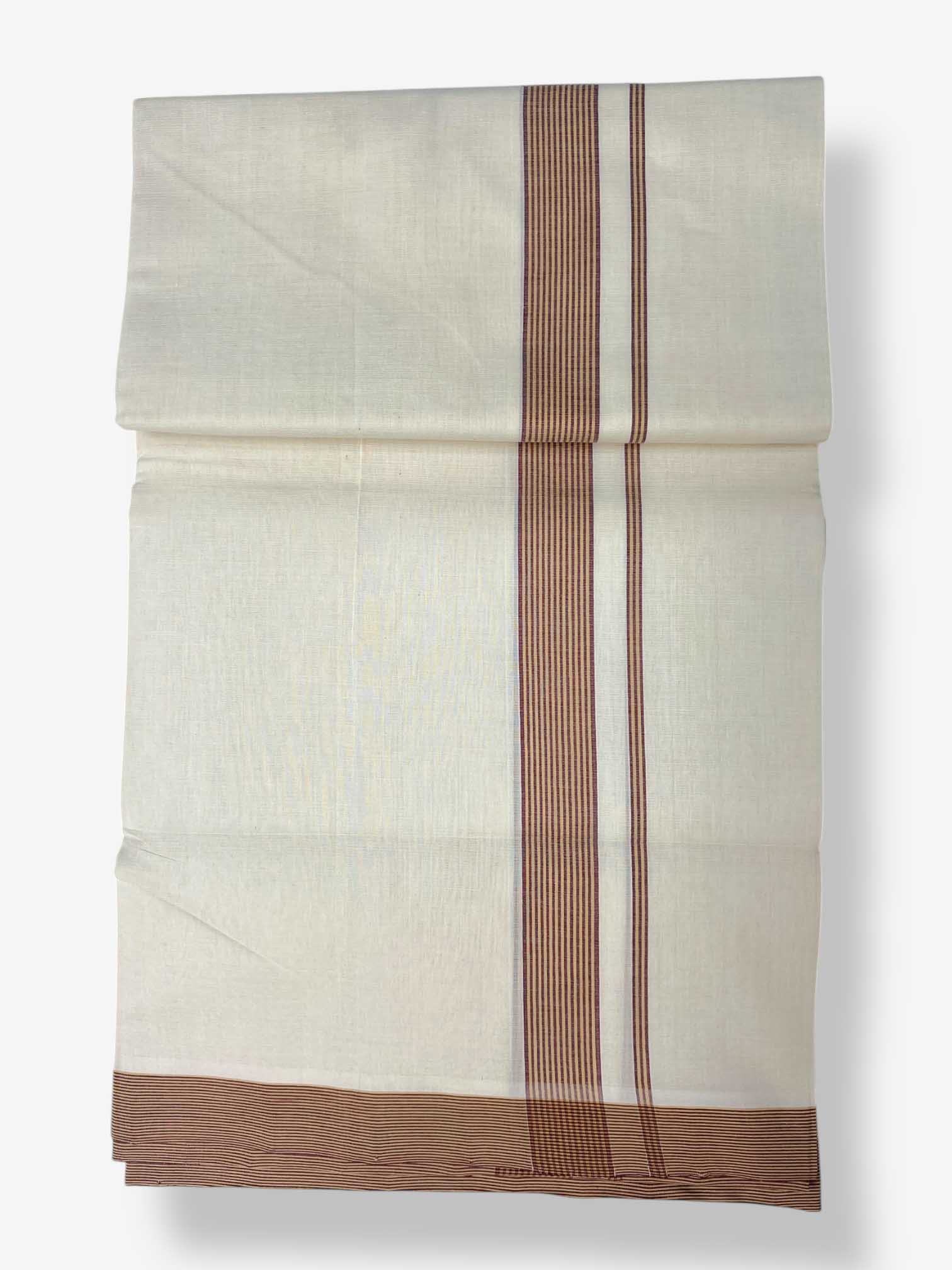 Kerala Premium Balaramapuram Handloom Dhoti/Mundu for Men