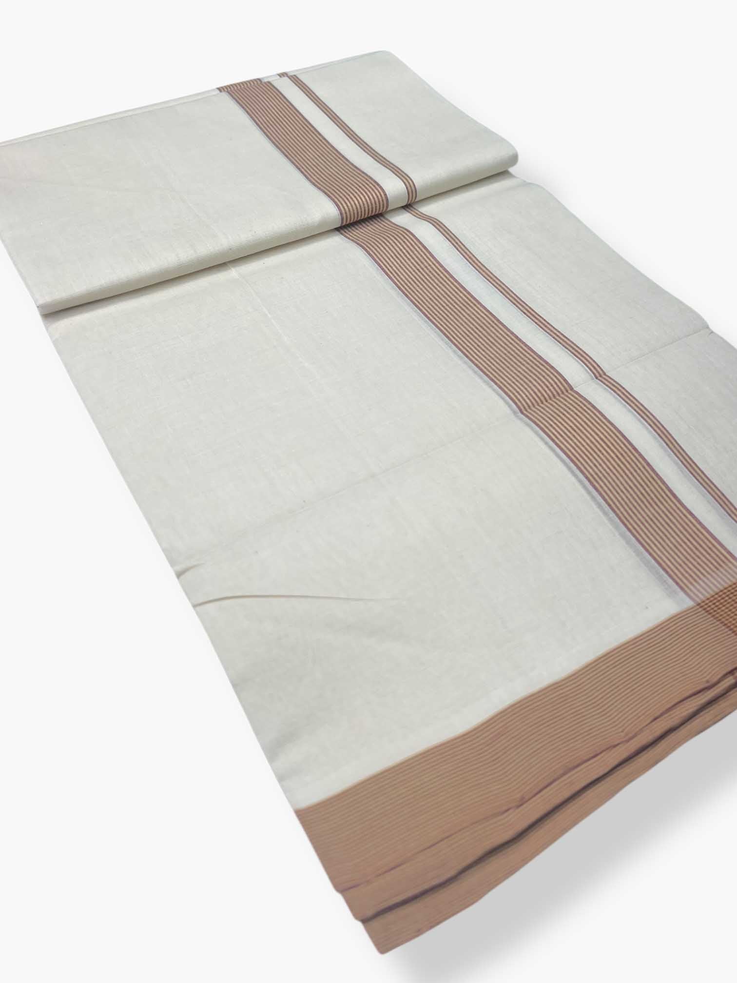 Kerala Premium Balaramapuram Handloom Dhoti/Mundu for Men
