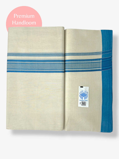 Kerala Premium Balaramapuram Handloom Dhoti/Mundu for Men