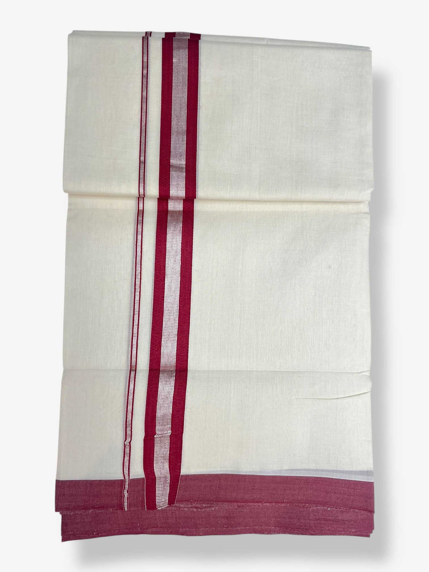 Kerala Premium Balaramapuram Handloom Dhoti/Mundu for Men