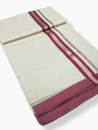 Kerala Premium Balaramapuram Handloom Dhoti/Mundu for Men