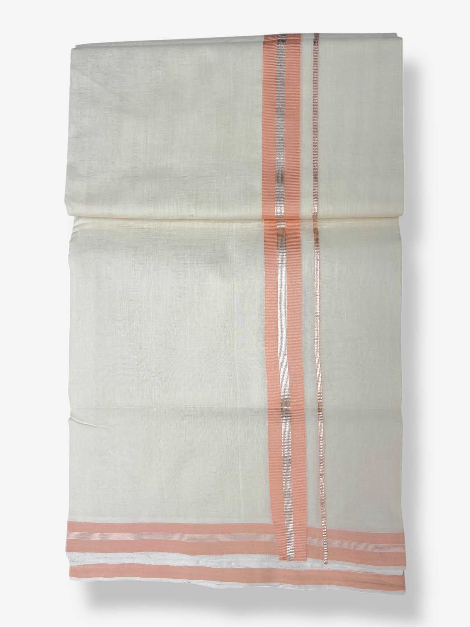 Kerala Premium Balaramapuram Handloom Dhoti/Mundu for Men