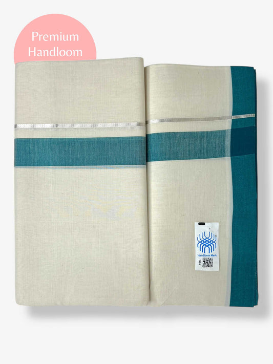 Kerala Premium Balaramapuram Handloom Dhoti/Mundu for Men