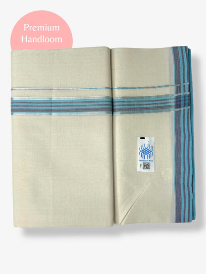 Kerala Premium Balaramapuram Handloom Dhoti/Mundu for Men