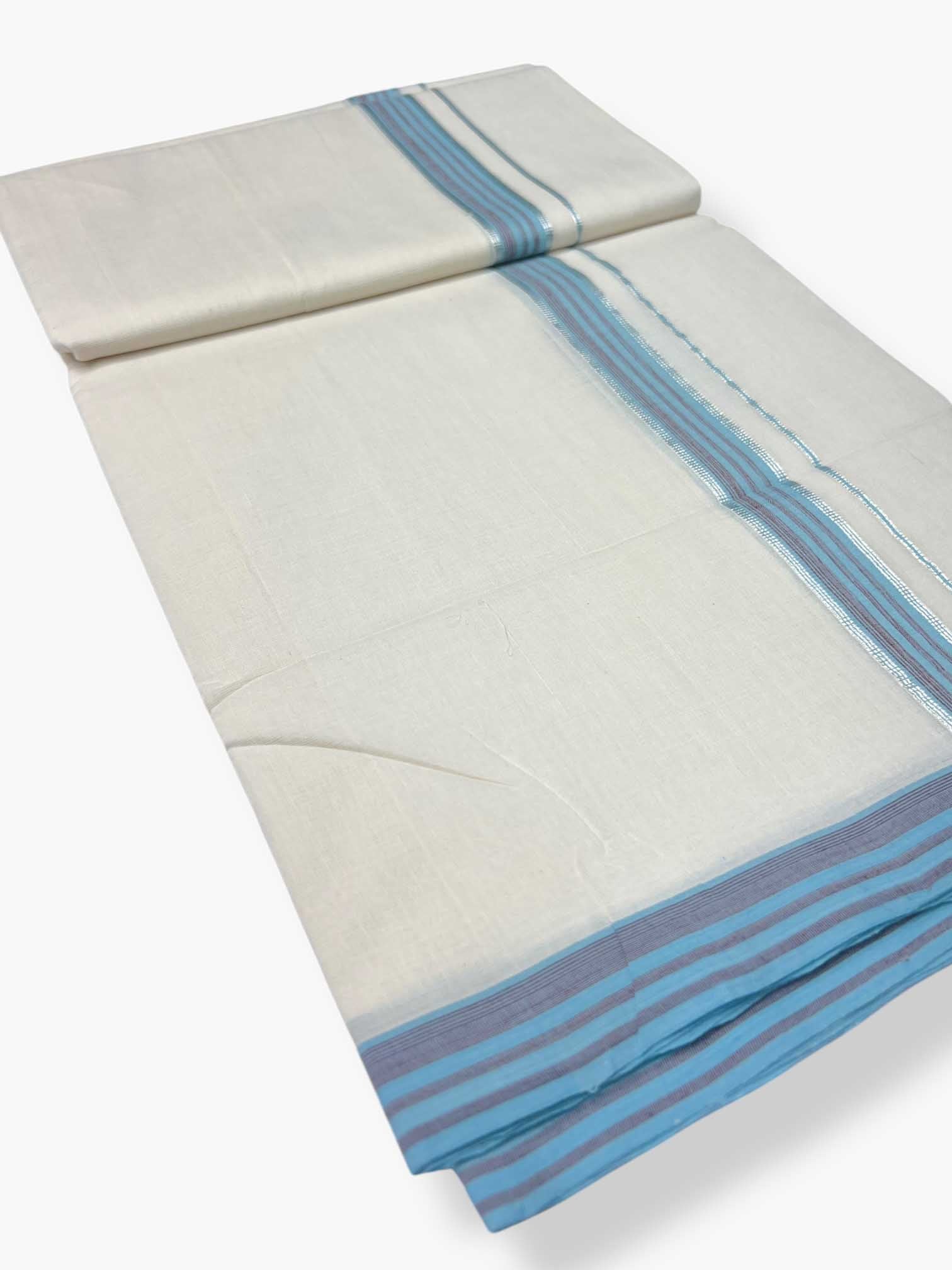 Kerala Premium Balaramapuram Handloom Dhoti/Mundu for Men