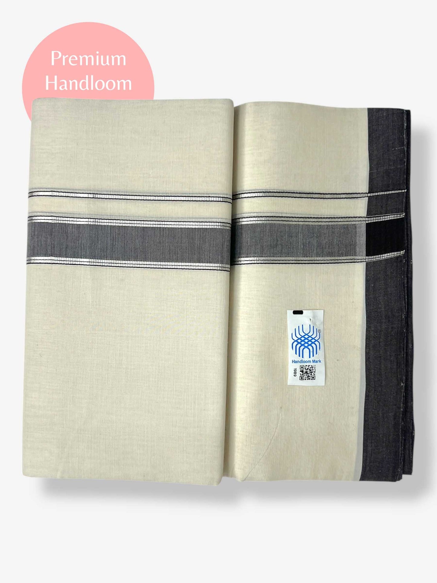 Kerala Premium Balaramapuram Handloom Dhoti/Mundu for Men