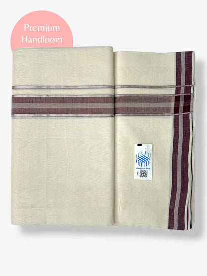 Kerala Premium Balaramapuram Handloom Dhoti/Mundu for Men