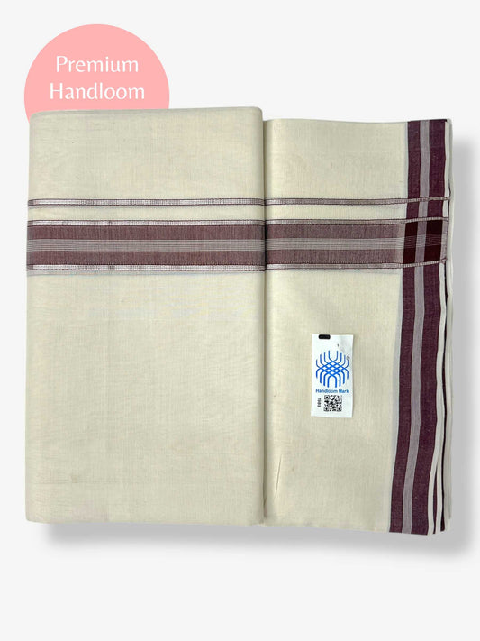 Kerala Premium Balaramapuram Handloom Dhoti/Mundu for Men